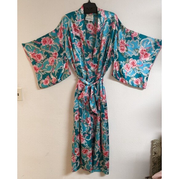 Avenue Other - Wmn's CHRISTIAN DIOR Loungewear Saks Fith Avenue Kimono Floral Robe Small